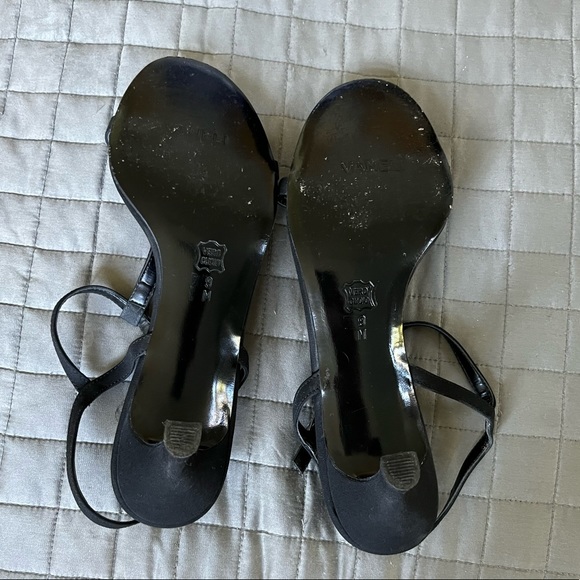 Vaneli black Strappy Heels Size 9 - Picture 3 of 6